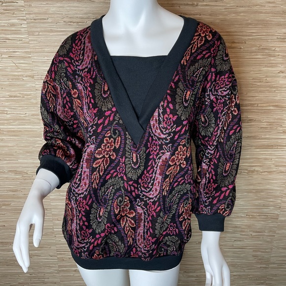 Vintage Lurex Sweater - Picture 2 of 5